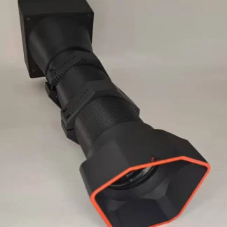 WindSim One Azzurion, simulateur de vent sim racing avec buse Proto noire et liseré rouge